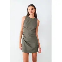 Balmohk Stripes Hihaton Lyhyt Mekko