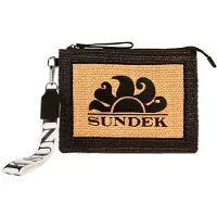 Sundek Raffia With Embroidered Logo Laukku