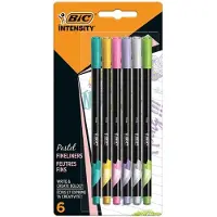 BIC Intensity Fine Pastel Fineliner 6 kpl