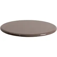 Cane-Line 45 cm Pöytälevy laavakivi lasitettu taupe