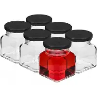 Browin Maustepurkit kierrekorkilla, 120 ml, 6 kpl