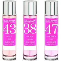 Caravan Nº38/nº43/nº47 150ml Hajuvesi 3 Yksiköt