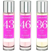 Caravan Nº36/nº43/nº46 150ml Hajuvesi 3 Yksiköt