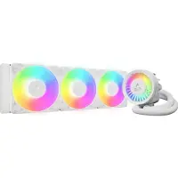 Arctic Cooling Liquid Freezer III Pro 360 A-RGB (White), 360mm AIO-nestejäähdytysratkaisu prosessorille, valkoinen