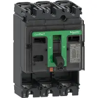 Schneider Electric Circuit breaker without current relay ComPacT NSX100B 25 kA at 415 VAC 50/60 Hz 100 A 3 poles