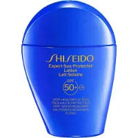 Shiseido Expert Sun Protector Lotion SPF 50+ aurinkosuojamaito kasvoille ja vartalolle SPF 50+ 50 ml