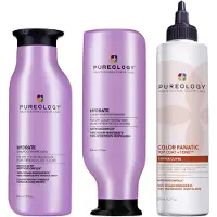 Pureology Color Fanatic -p llyslakka + s vy Copper High-Gloss -hiusv ri v rj tyille hiuksille, kiilto punertaville ja punaisille hiuksille, 6,7