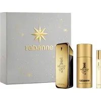 Rabanne Giftset 1 Million Edt 100ml + 150ml Deo Spray + 10ml Travel Size