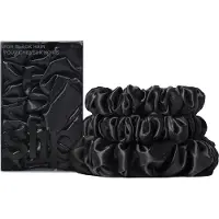 Slip Pure Silk Back To Basics Assorted Scrunchies Black Hiuslenkki 3 kpl