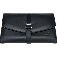 Windrose Nappa Korulaatikko Nahka 23 cm Musta