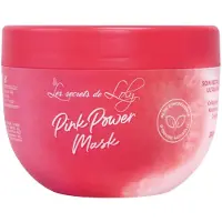 Les Secrets De Loly Pink Power Mask uudistava naamio aaltoileville ja kiharille hiuksille 300 ml