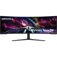 Samsung G95NC, 144,8 cm (57"), 7680 x 2160 pikseliä, Dual UHD, QLED, 1 ms, Valkoinen (LS57CG954NUXEN)