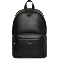 Calvin Klein Reppu 'Metal Logo Dome' musta