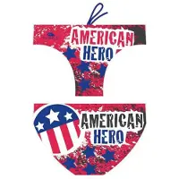 Turbo American Hero-happy Uimahousut