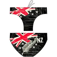 Turbo New Zealand Vintage 2013 Waterpolo Uimahousut