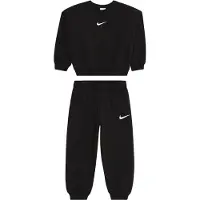 Nike Collegesetti - Collegepaita/Collegehousut - Musta - - 4 v (104) - Collegesetit