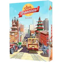 Asmodee San Francisco Korttipeli Espanjankielinen Versio