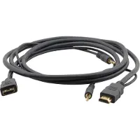 Kramer C-MHMA/MHMA-25 FLEXIBLE HIGH-SPEED HDMI CABLE WITH ETHERNET & 3.5MM STEREO AUDIO 7.6 M