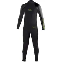 Ocean & Earth Surf School 5 Mm Pitkähihainen Neopreenipuku Jossa Vetoketju Selässä