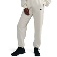 Nike Collegehousut Phoenix Fleece Oversized - Valkoinen/musta Nainen, koko Large