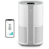 Duux Ilmanpuhdistin - - Bright 2 - 210 CADR - 42m² - Ionisaattori - Ilmanlaadun indikaattori - Valkoinen