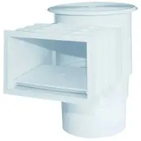 Productos Qp Ø 5m3/h Skimmer Vakiosuuaukko Neliökannella 200mm