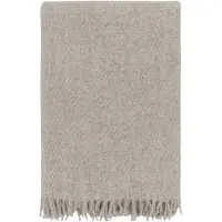 Hoie Falketind Uldtæppe - Beige - 120X180CM