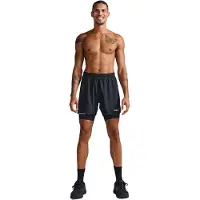 2XU Aero Mesh 2-In-1 5 Inch Shorts - Black - XXL