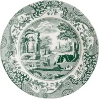 Spode Heritage Green Italian Plate 4-Pack - Green - 20 CM