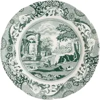 Spode Heritage Green Italian Plate 4-Pack - Green - 27 CM