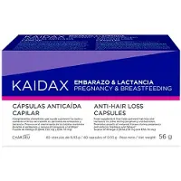 Kaidax Pregnancy & Breastfeeding Hiushoito 60 Yksiköt