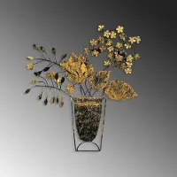 Opviq -seinäkoriste Flowers in Pots, 1 kpl.