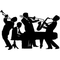 Hobby Hall Ripustettava koriste Musicians L, 1 kpl