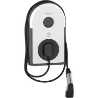 Schneider Electric EVlink Pro AC sähköauton latausasema, 22 kW, 3x32 A, 3-vaihe, Type2, RCD-B, 5 m kiinteä kaapeli,
