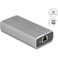 DeLOCK 64349, Langallinen, USB Type-C, Ethernet, 40000 Mbit/s, Hopea