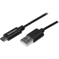 StarTech.com USB-C kaapeli USB-A:han - STARTECH - 50 cm - Lataus ja synkronointi - USB 2.0 - Musta