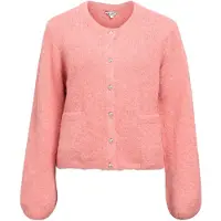 Object Objsaggia Re L/S Knit Cardigan Noos - Pink - M