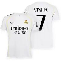 Real Madrid 25/26 Vinicius Koti Lyhythihainen T-paita
