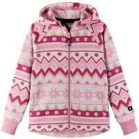 Reima Northern Fleece Huppari Grey Pink Grey Pink-116 cm Vaaleanpunainen 116 cm Pojat, Tytöt