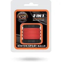 Vuxen KSB 2in1 Silicone Cockring & Stretcher Red