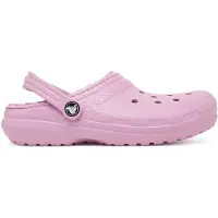 Crocs Sandaalit m. Vuorella - Classic+ Vuorattu puukenkä K - Hor - - 32/33 - Sandaalit