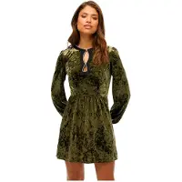 Superdry Diamante Pitkähihainen Lyhyt Mekko