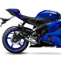 Leovince 15215bu Lv-10 Black Edition Yamaha Yzf-r6 06/18 Ei-homologoitu Slip-on äänenvaimennin