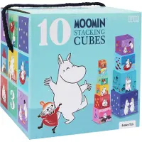 Muumi Moomin Stacking Cubes - The House - Multi/patterned - ONE SIZE