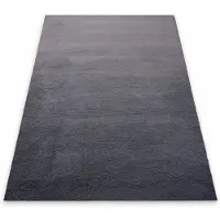 Hobby Hall Pehmeä tummanharmaa matto 160x220 cm