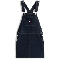 Tommy Hilfiger Dungaree Denim Dress Ei5050 Ext - Navy - M