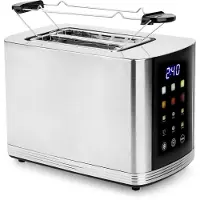 Emerio Toaster 2 Scheiben, 7 Braeunungsstufen, Aufwaermfkt. (TO-132888)