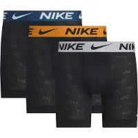 Nike Bokserit Advanced Micro Dri-fit 3-pack - Musta/oranssi/sininen, koko Medium