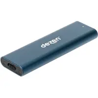 Dezen M.2 Premium NVMe Enclosure USB 3.2 Gen 2 - Sininen