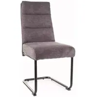 Signal Meble 2-tuolin setti Berry Brego, harmaa